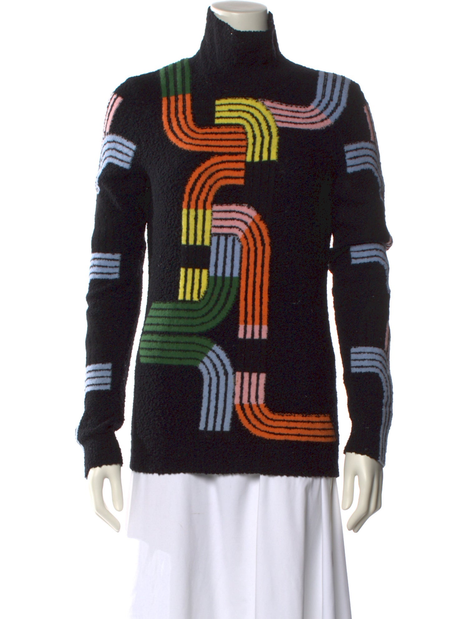 Peter Pilotto Wool Printed Sweater