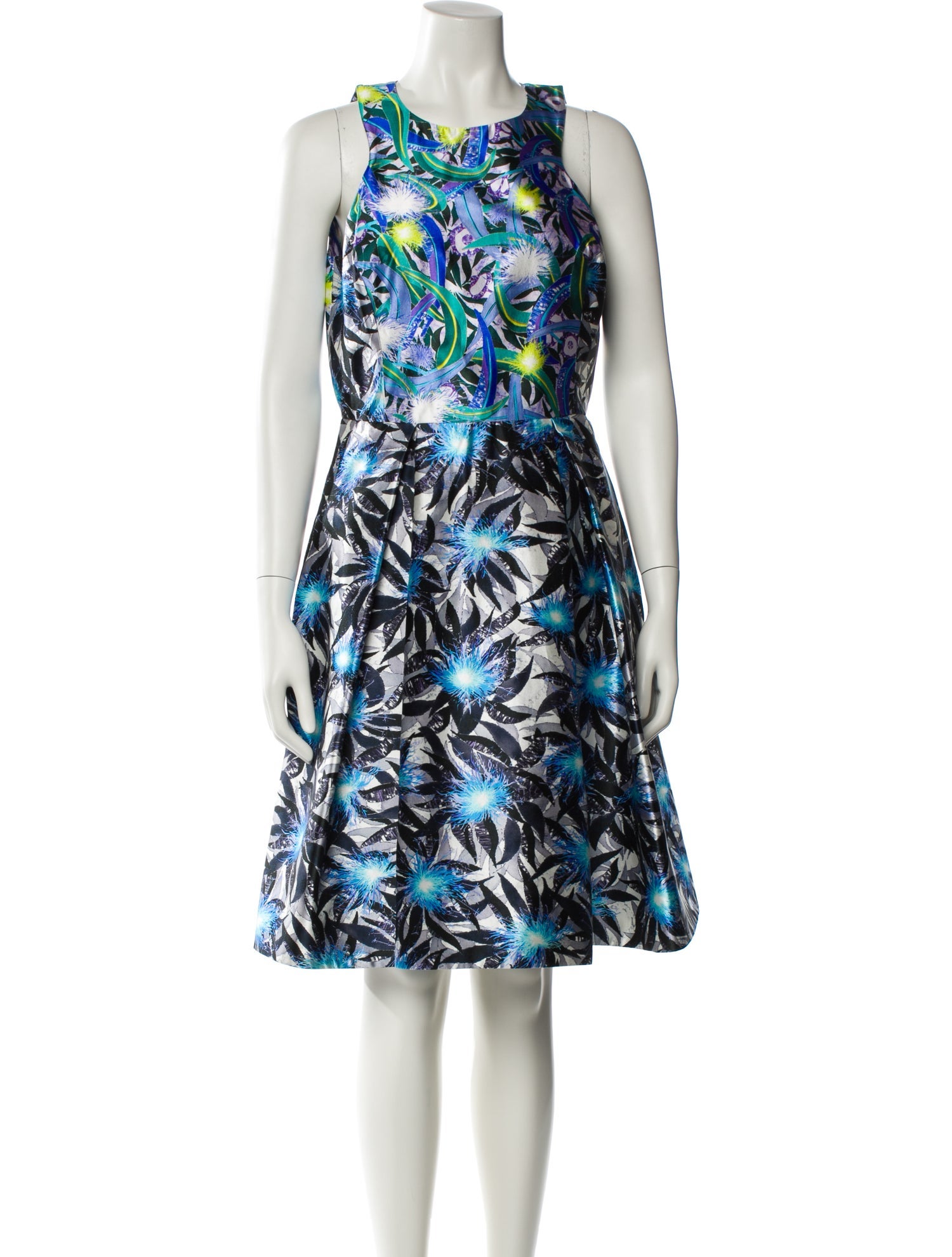 Peter Pilotto Floral Print Knee-Length Dress