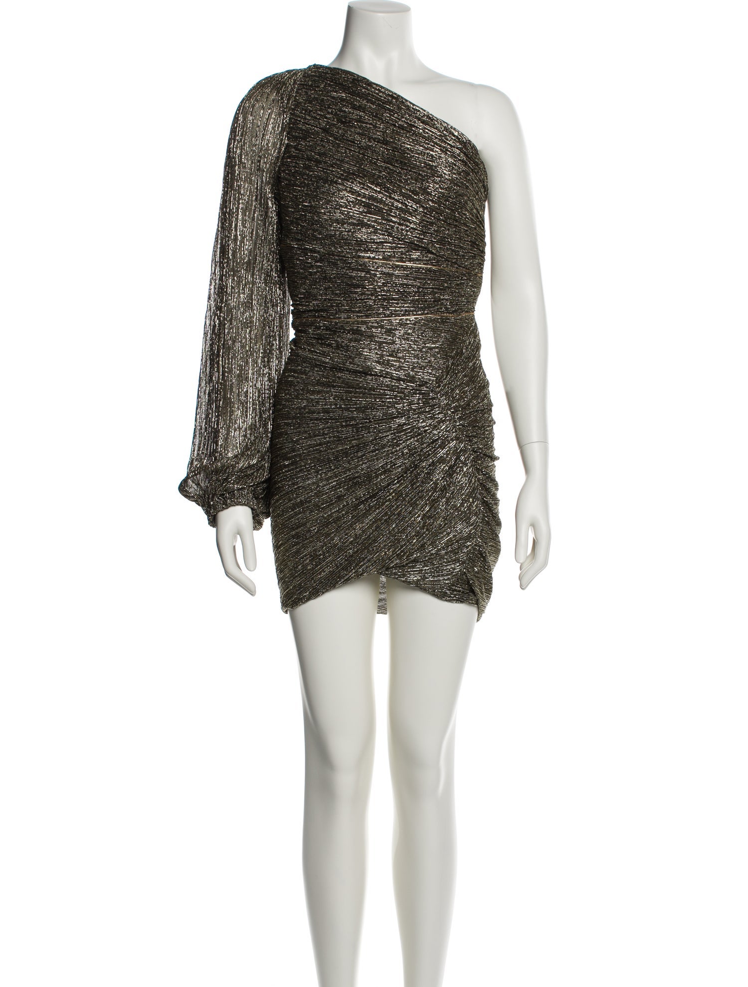 Peter Pilotto One-Shoulder Mini Dress