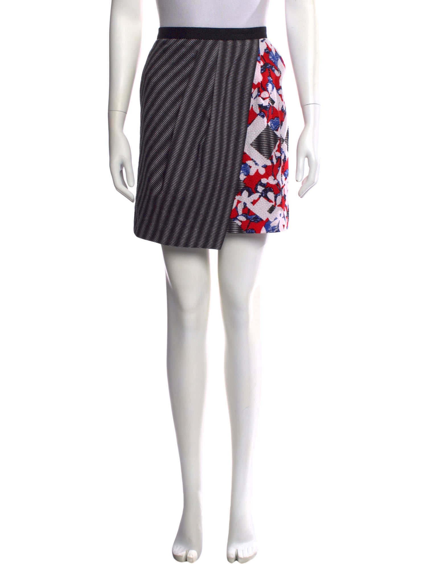 Peter Pilotto Striped Mini Skirt