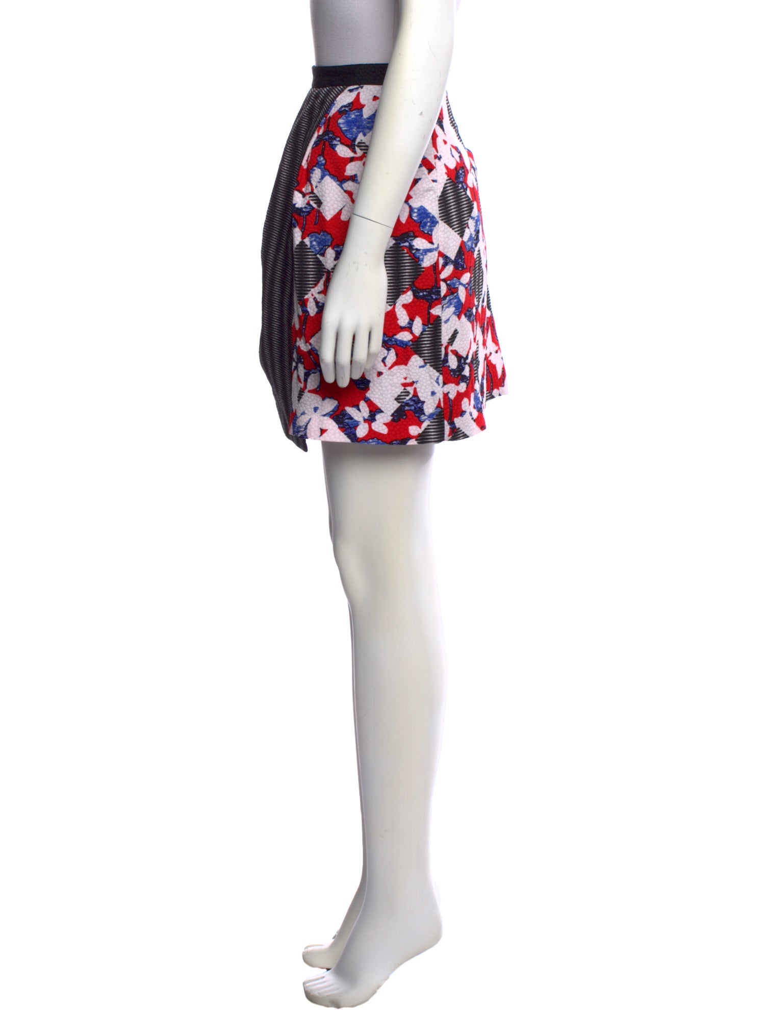 Peter Pilotto Striped Mini Skirt