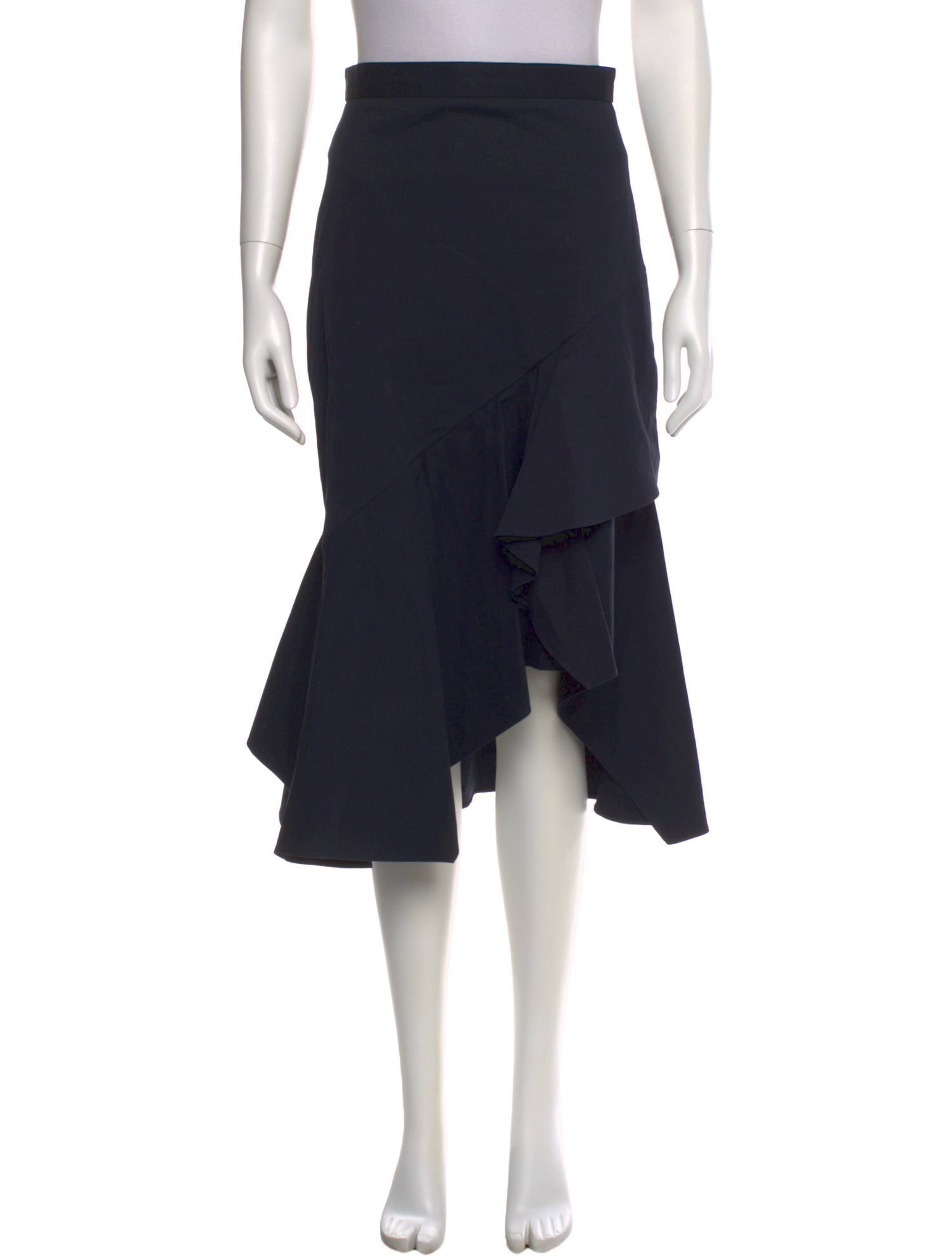 Peter Pilotto Ruffle Embellishment Midi Length Skirt