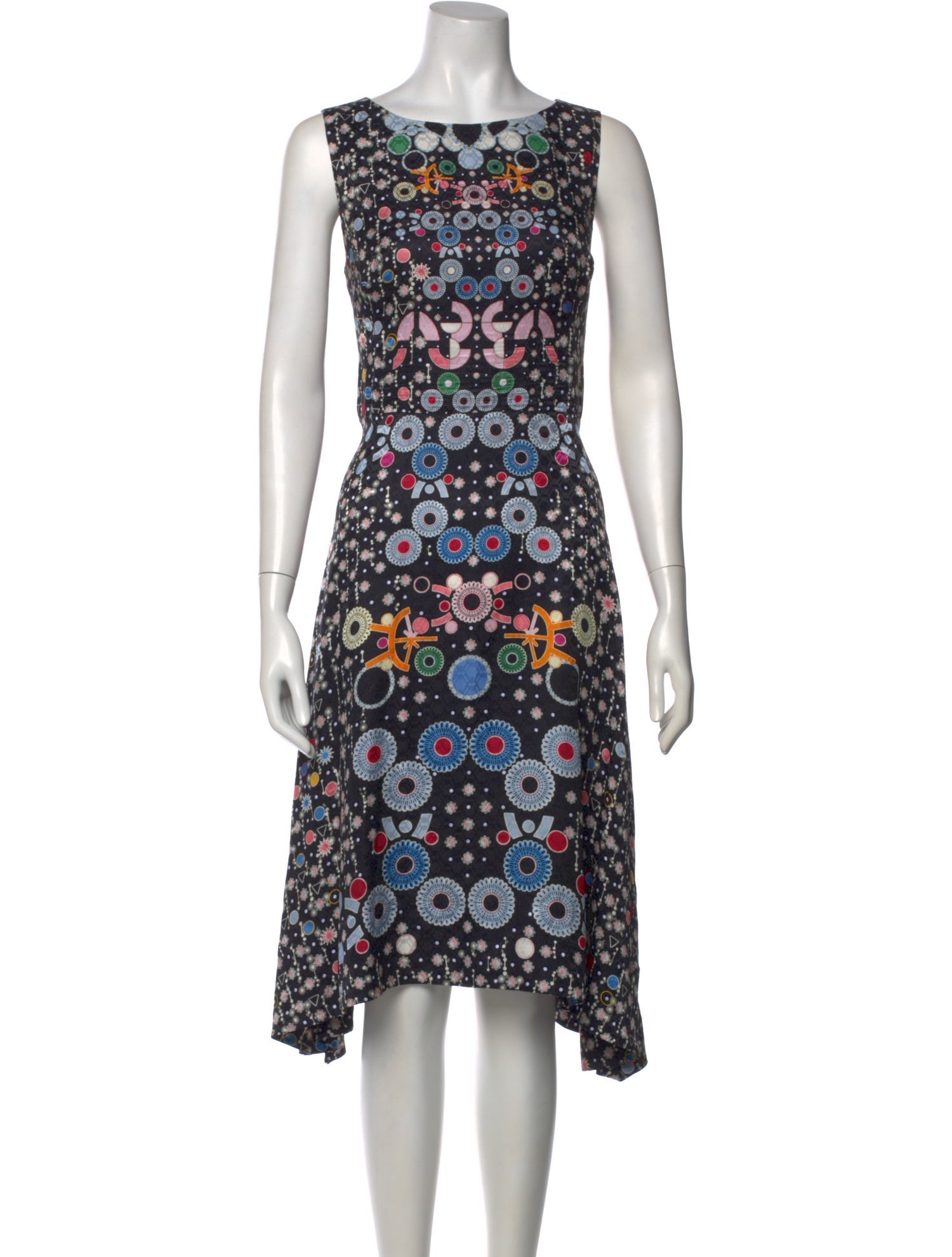 Peter Pilotto Silk Midi Length Dress