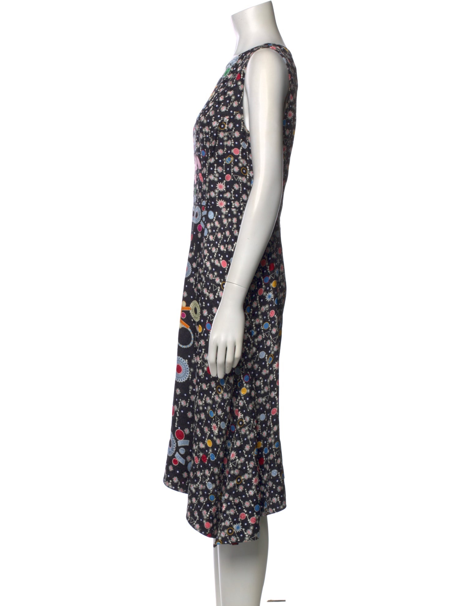 Peter Pilotto Silk Midi Length Dress