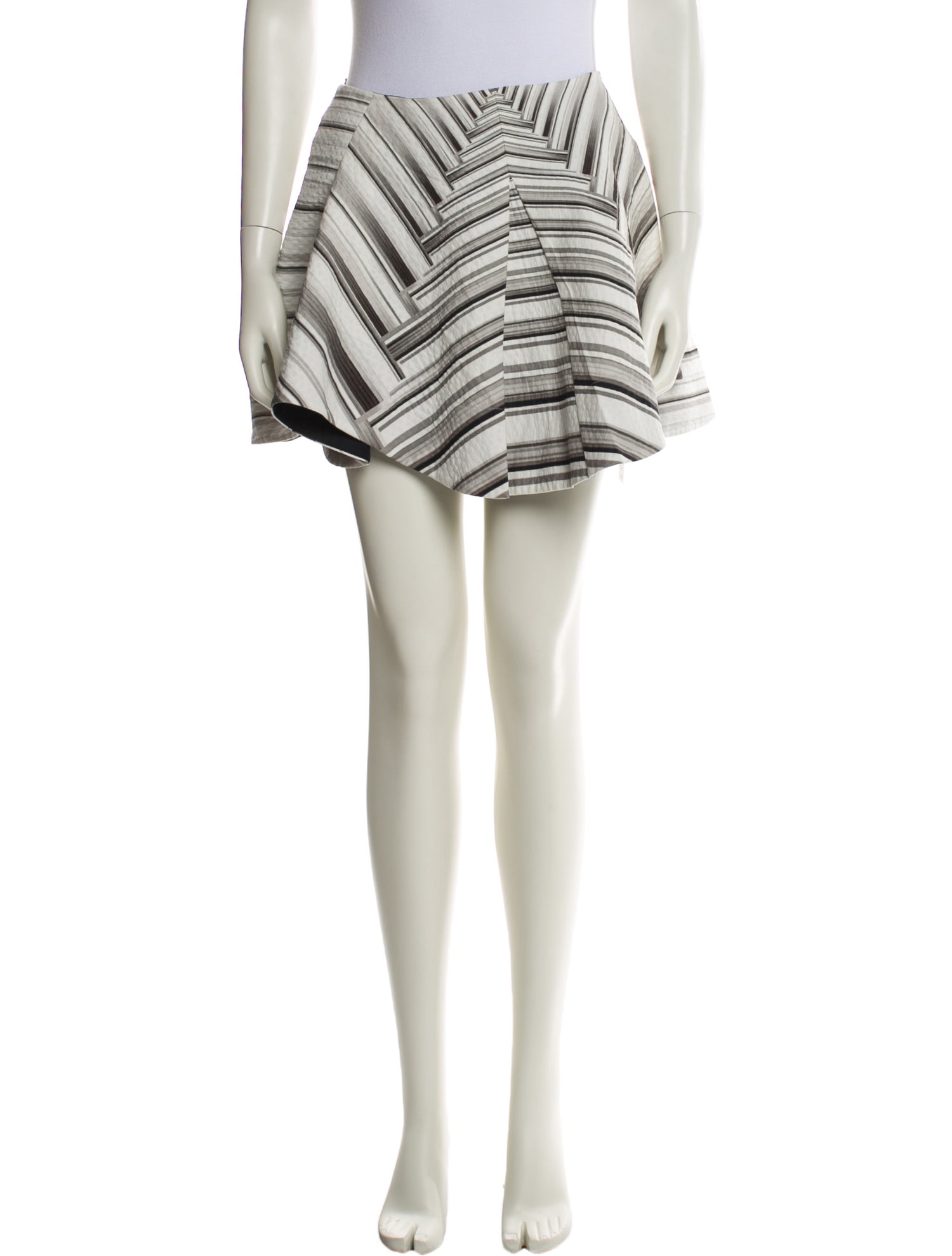 Peter Pilotto Striped Mini Skirt