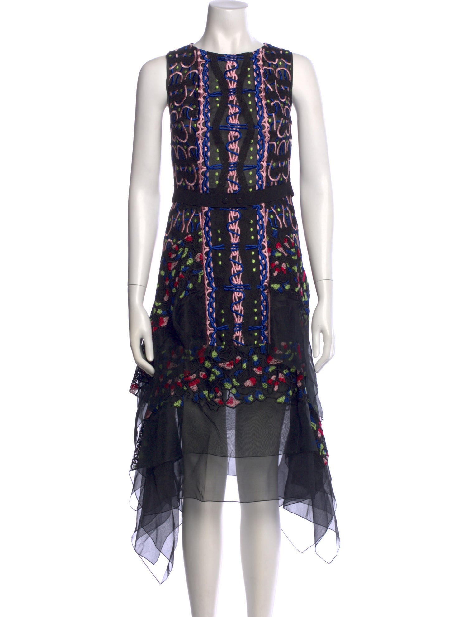 Peter Pilotto Silk Long Dress
