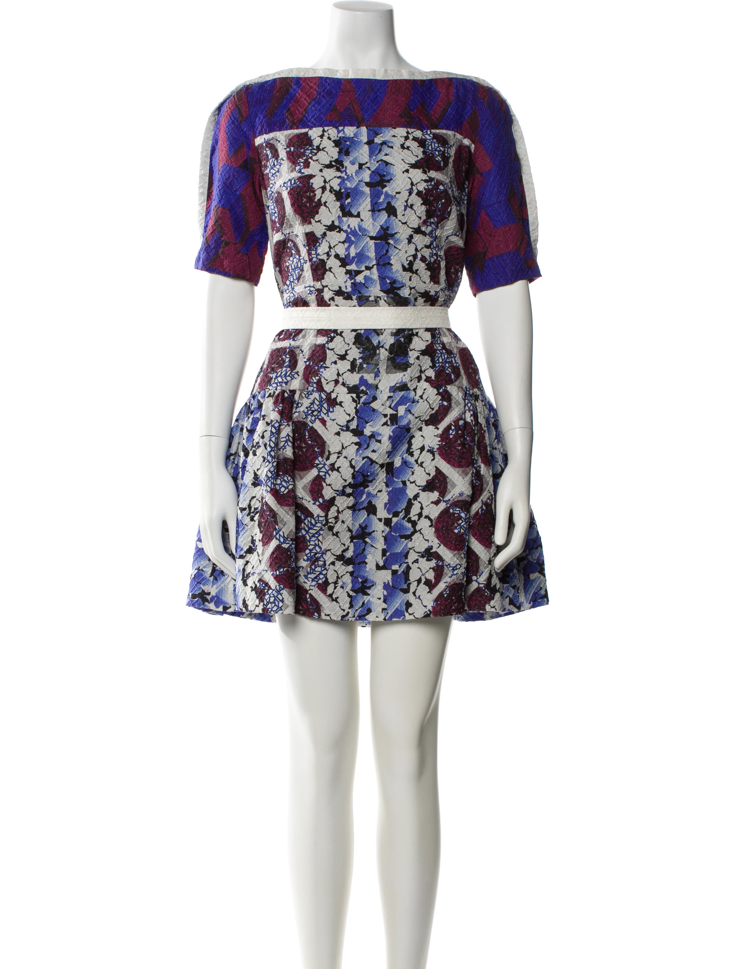 Peter Pilotto Silk Mini Dress