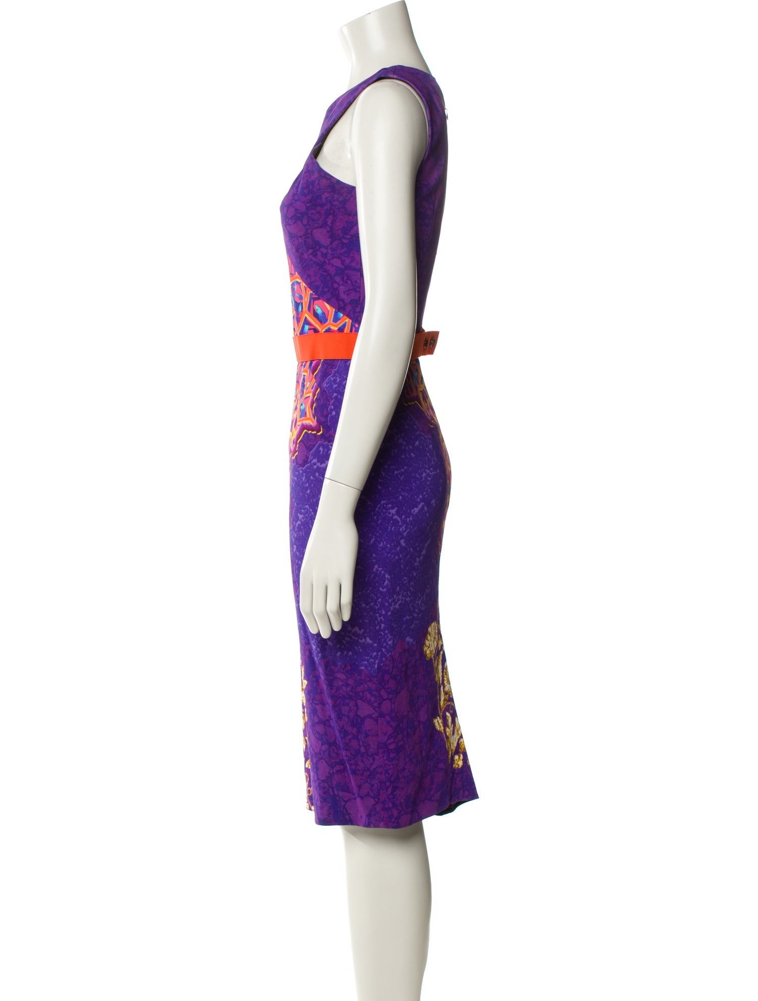 Peter Pilotto Printed Midi Length Dress