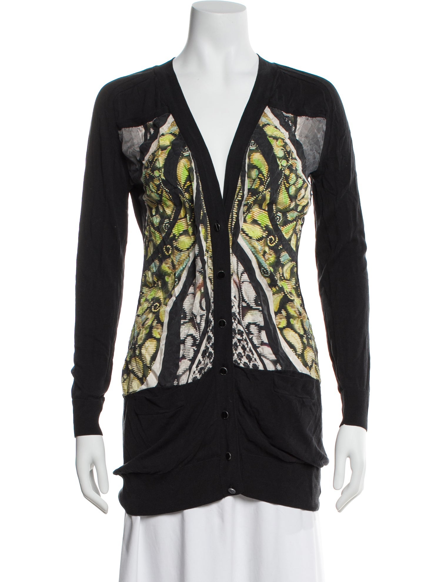 Peter Pilotto Patterned V-Neck Top