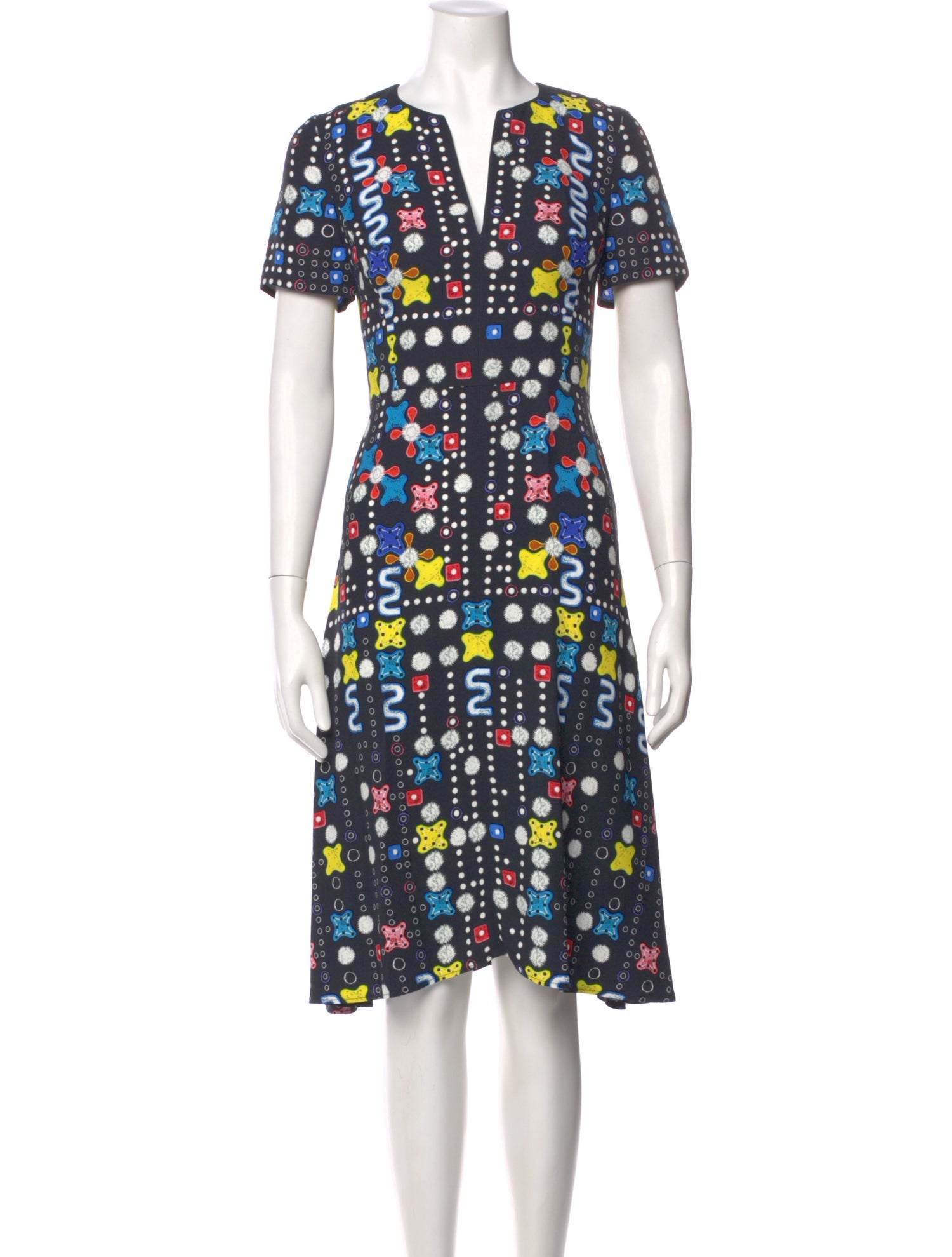 Peter Pilotto Floral Print Midi Length Dress
