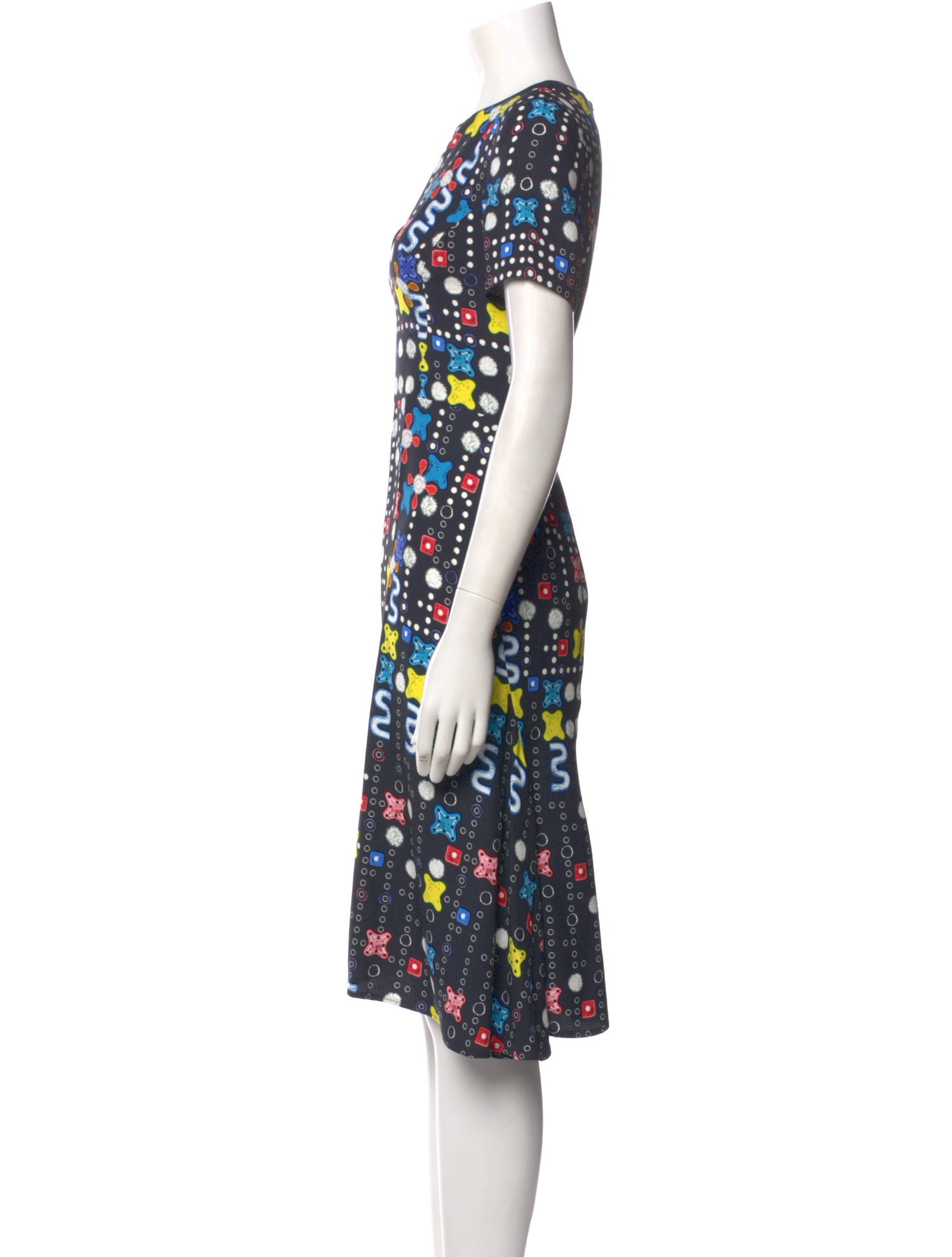 Peter Pilotto Floral Print Midi Length Dress