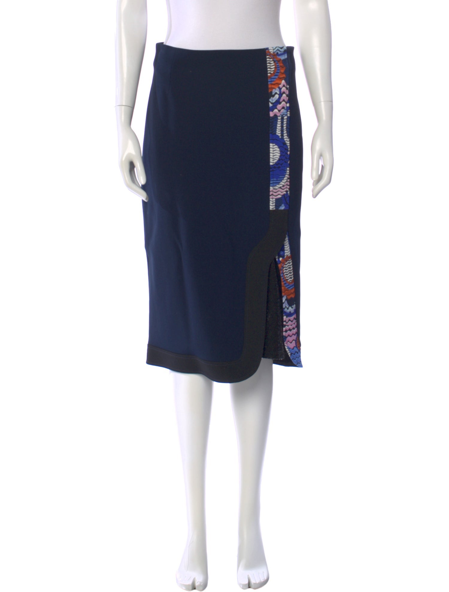 Peter Pilotto Graphic Print Knee-Length Skirt
