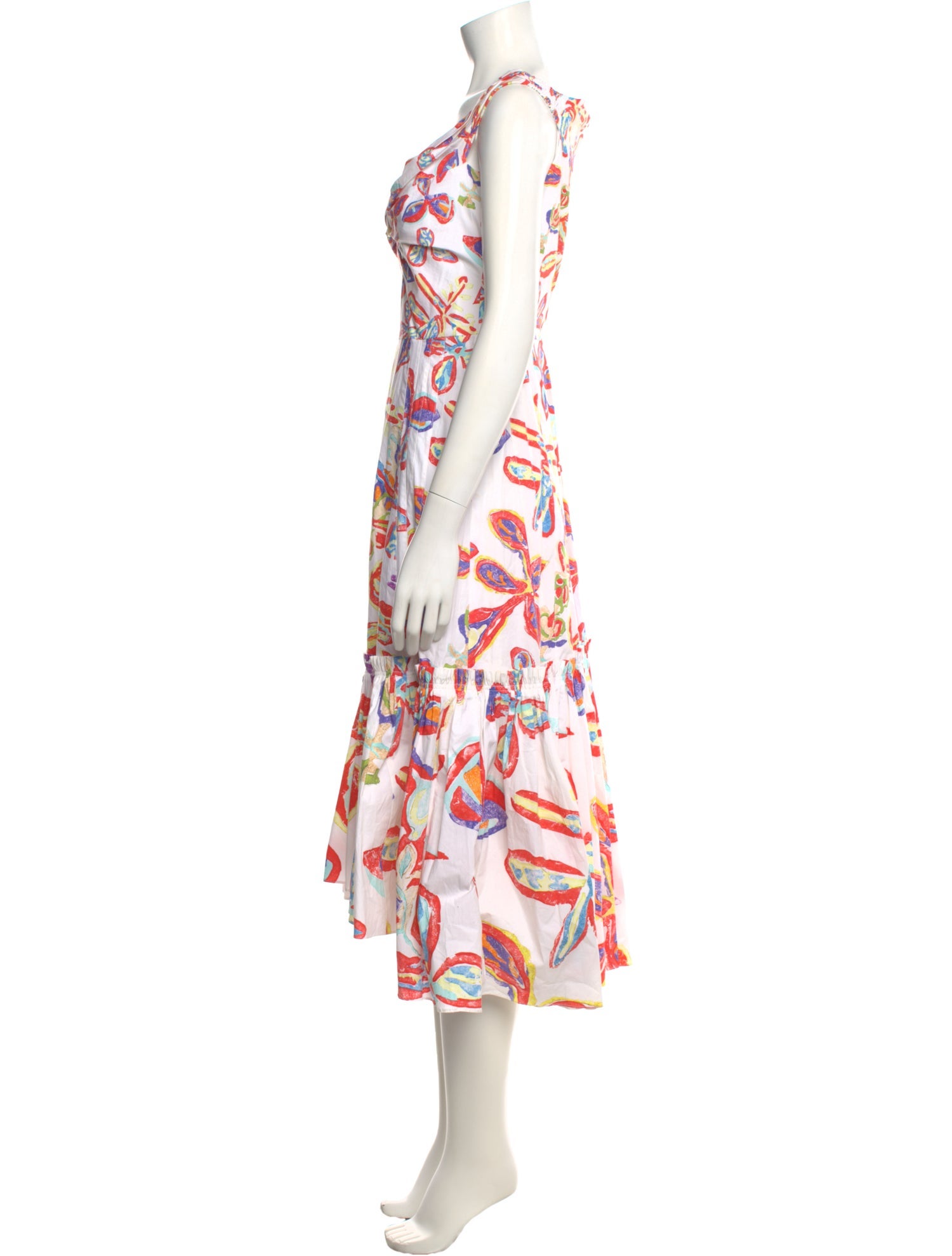 Peter Pilotto Printed Midi Length Dress