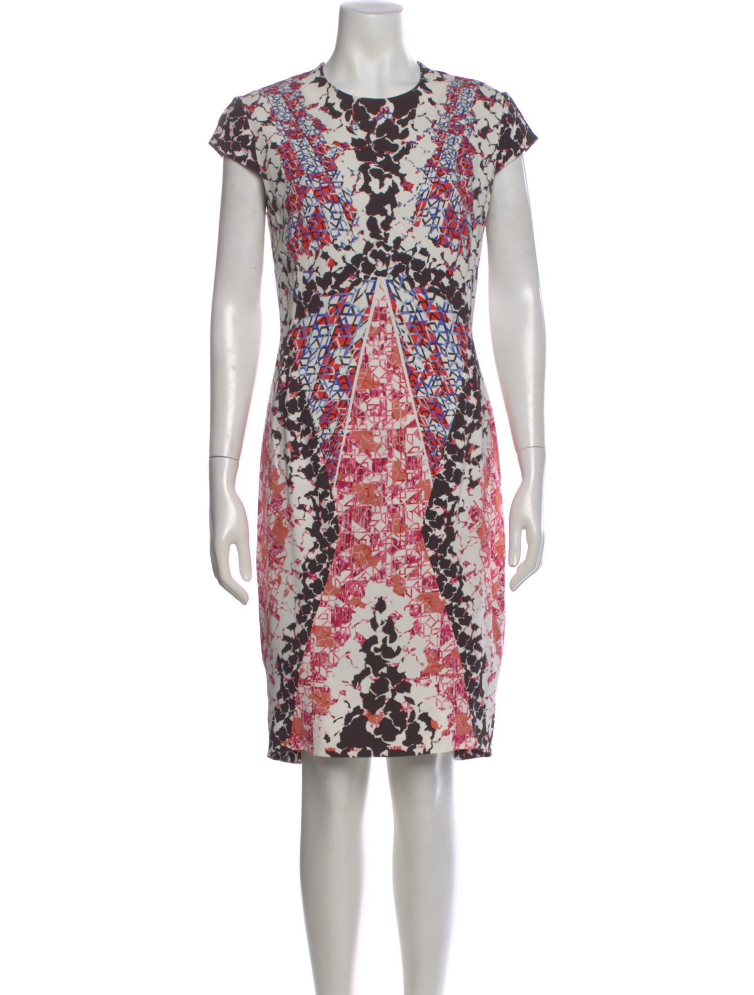Peter Pilotto Printed Knee-Length Dress