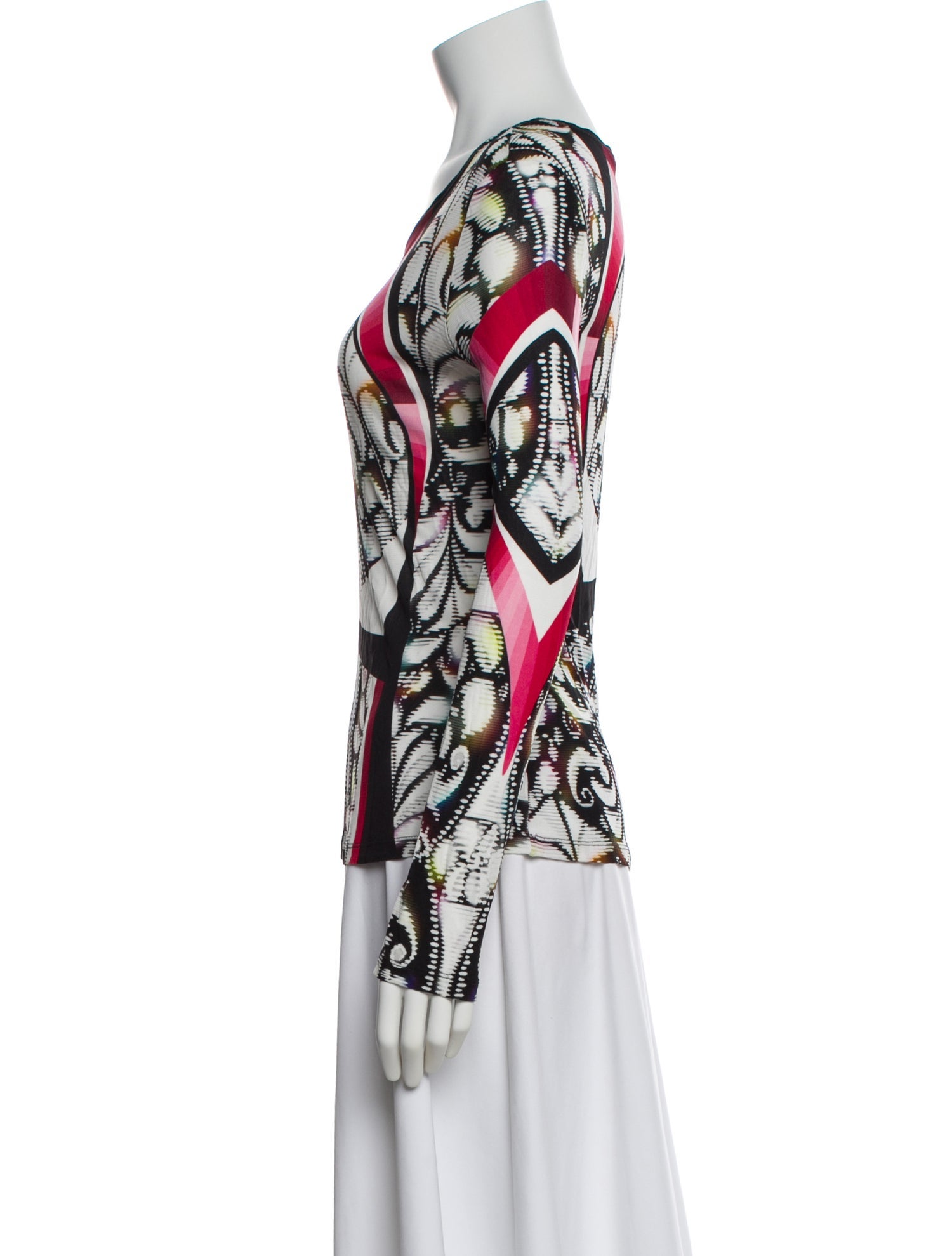 Peter Pilotto Patterned Crew Neck Top