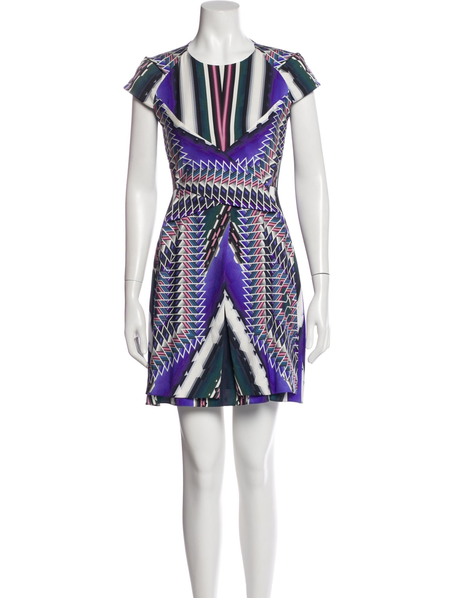 Peter Pilotto Silk Mini Dress