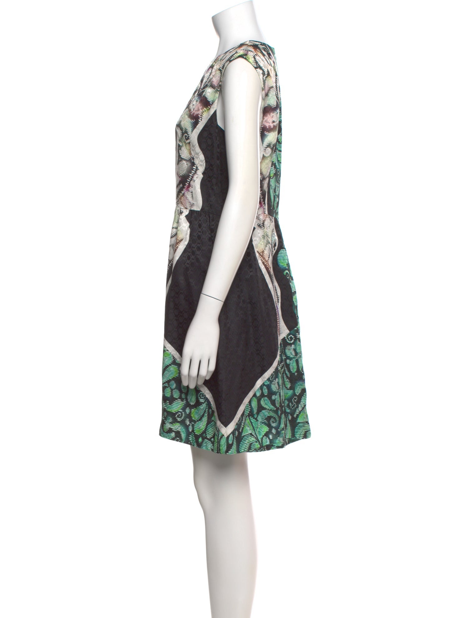 Peter Pilotto Silk Mini Dress