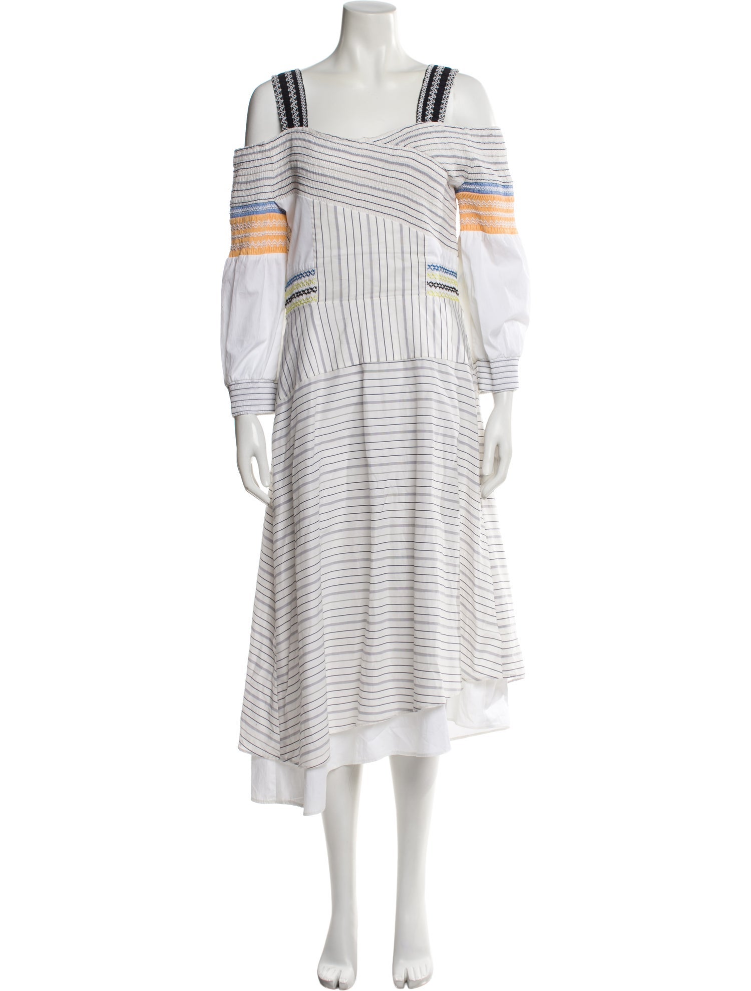 Peter Pilotto Striped Long Dress