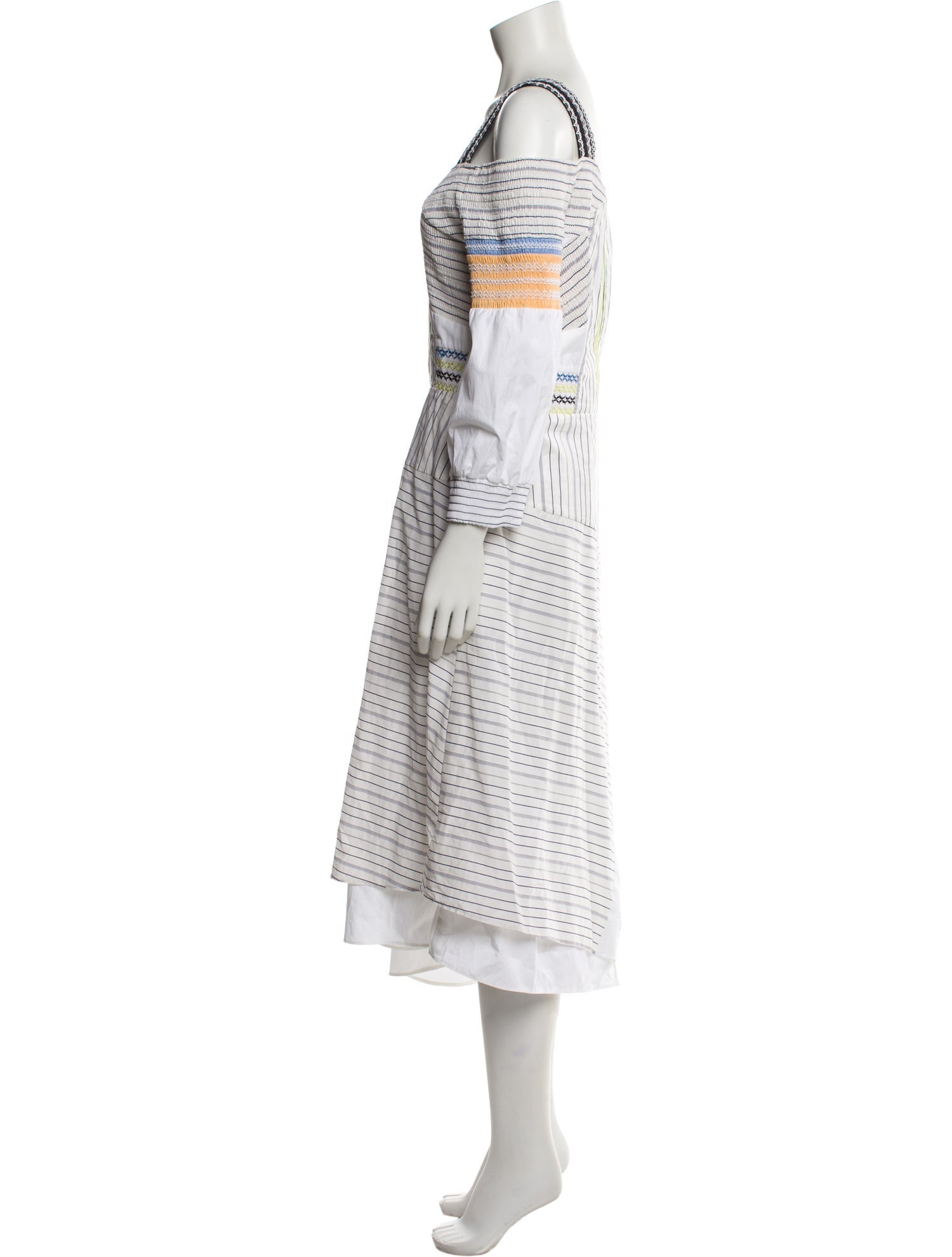 Peter Pilotto Striped Long Dress