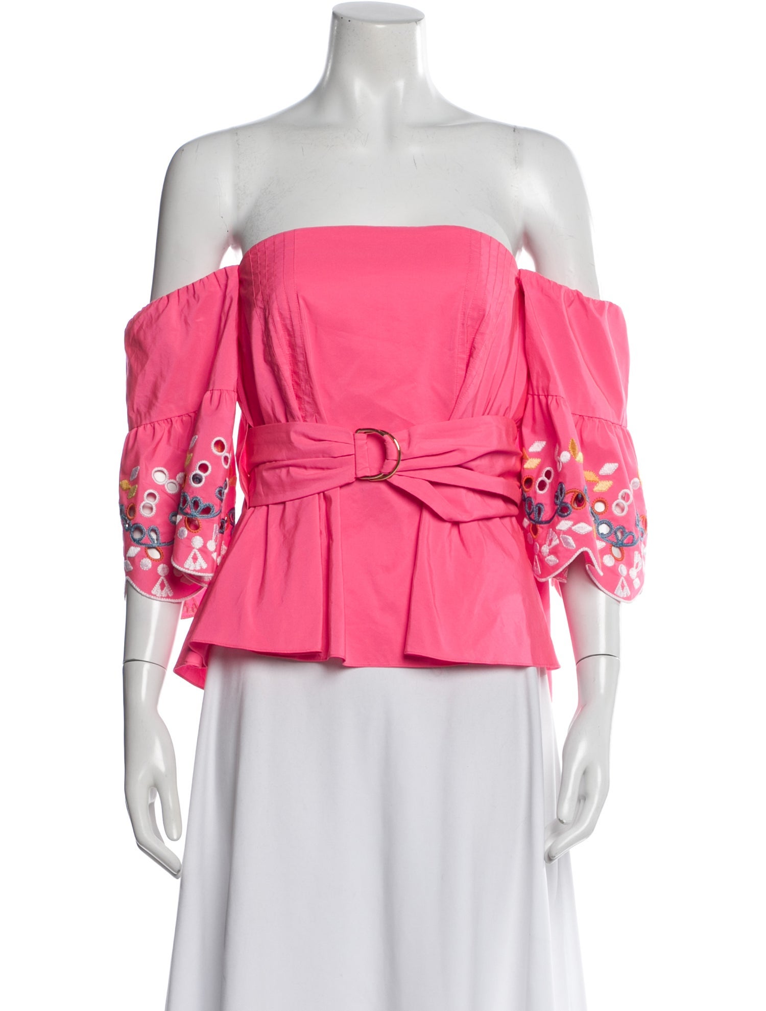 Peter Pilotto Patterned Off-The-Shoulder Top