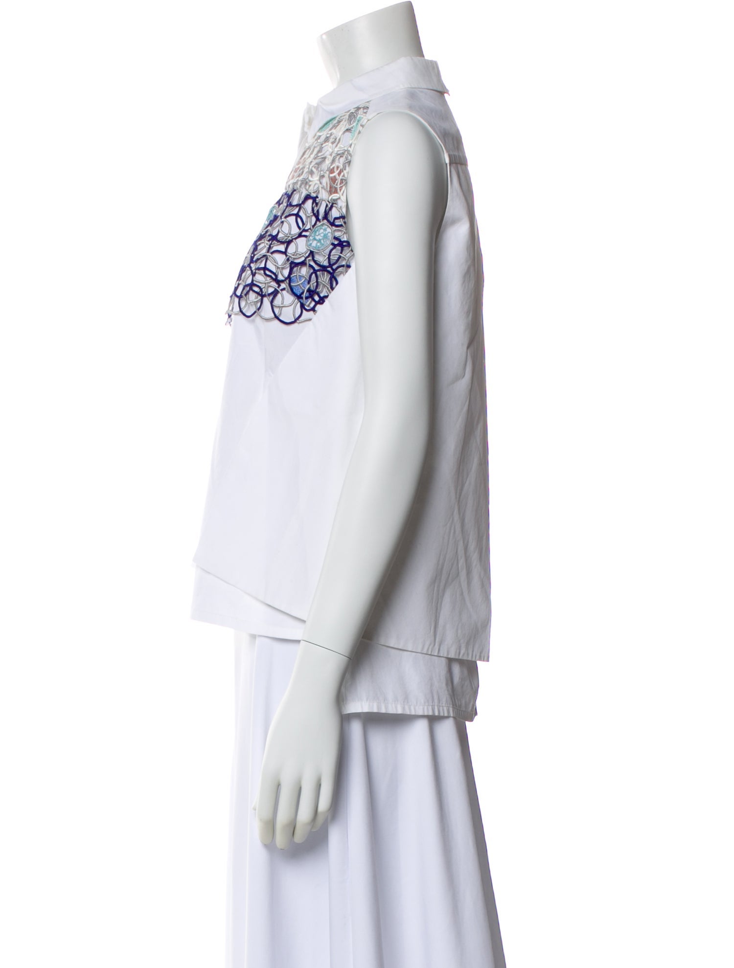 Peter Pilotto Patterned Sleeveless Top