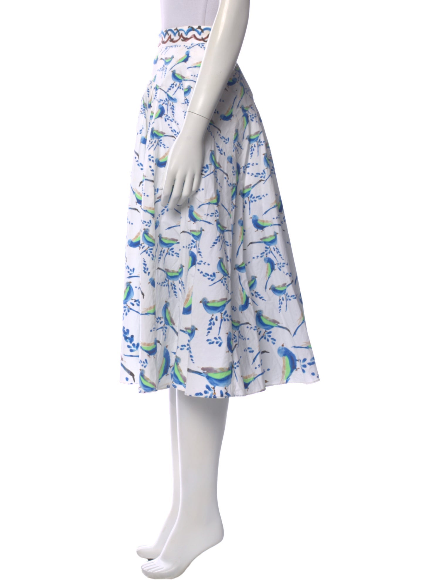 Peter Pilotto Printed Midi Length Skirt