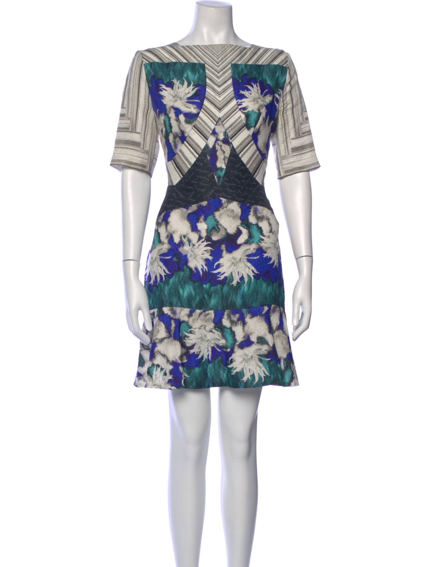 Peter Pilotto Silk Mini Dress
