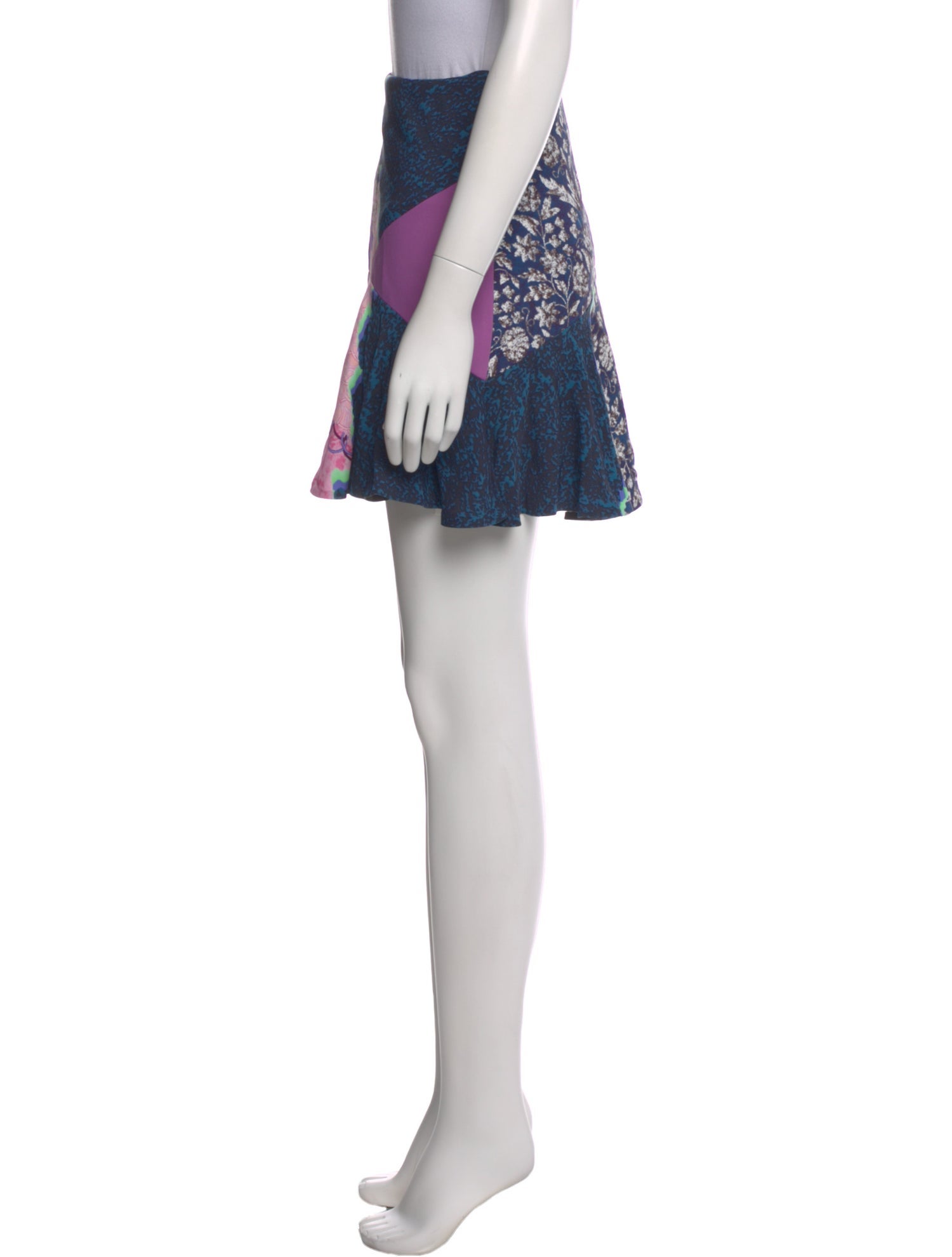 Peter Pilotto Printed Mini Skirt