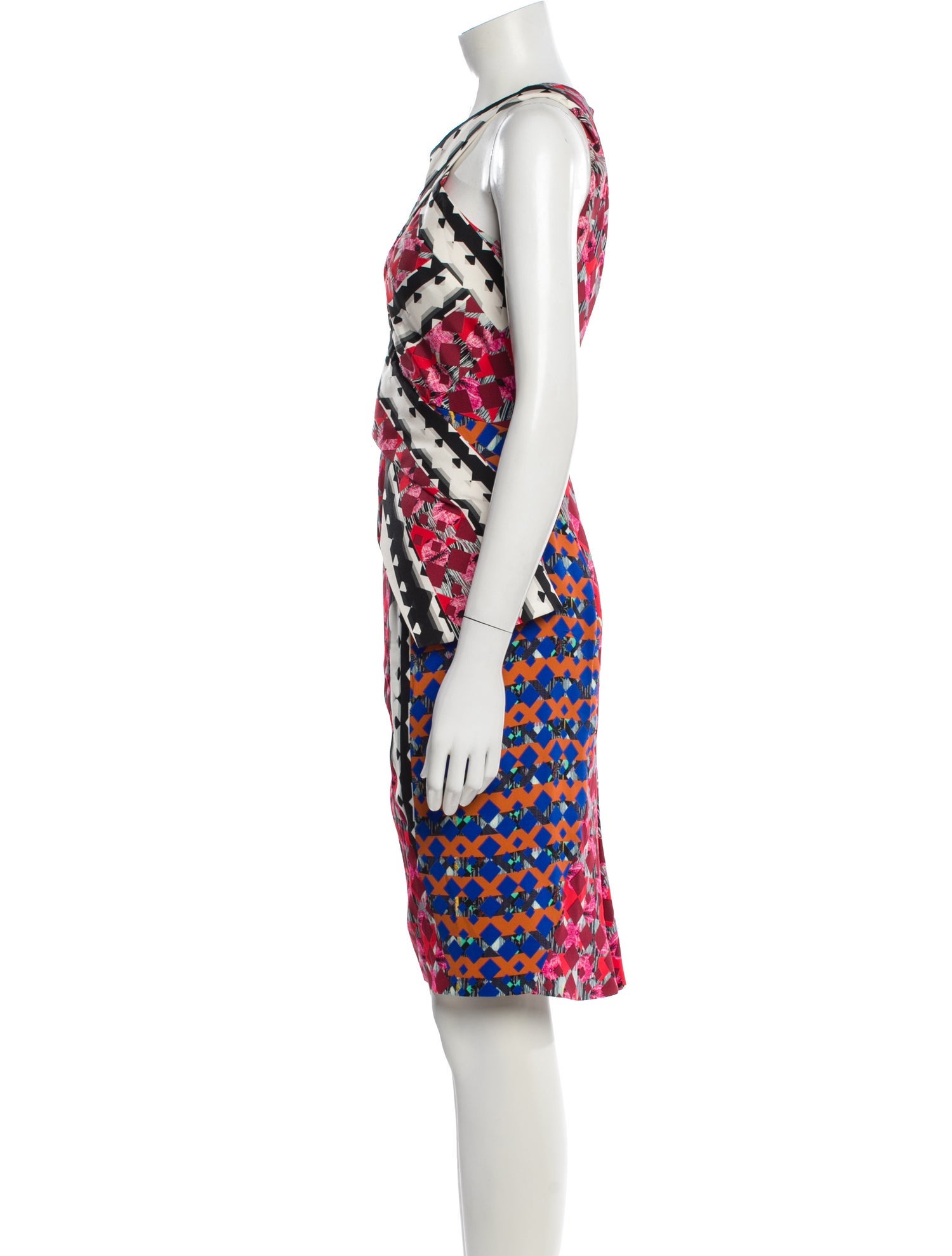 Peter Pilotto Printed Knee-Length Dress