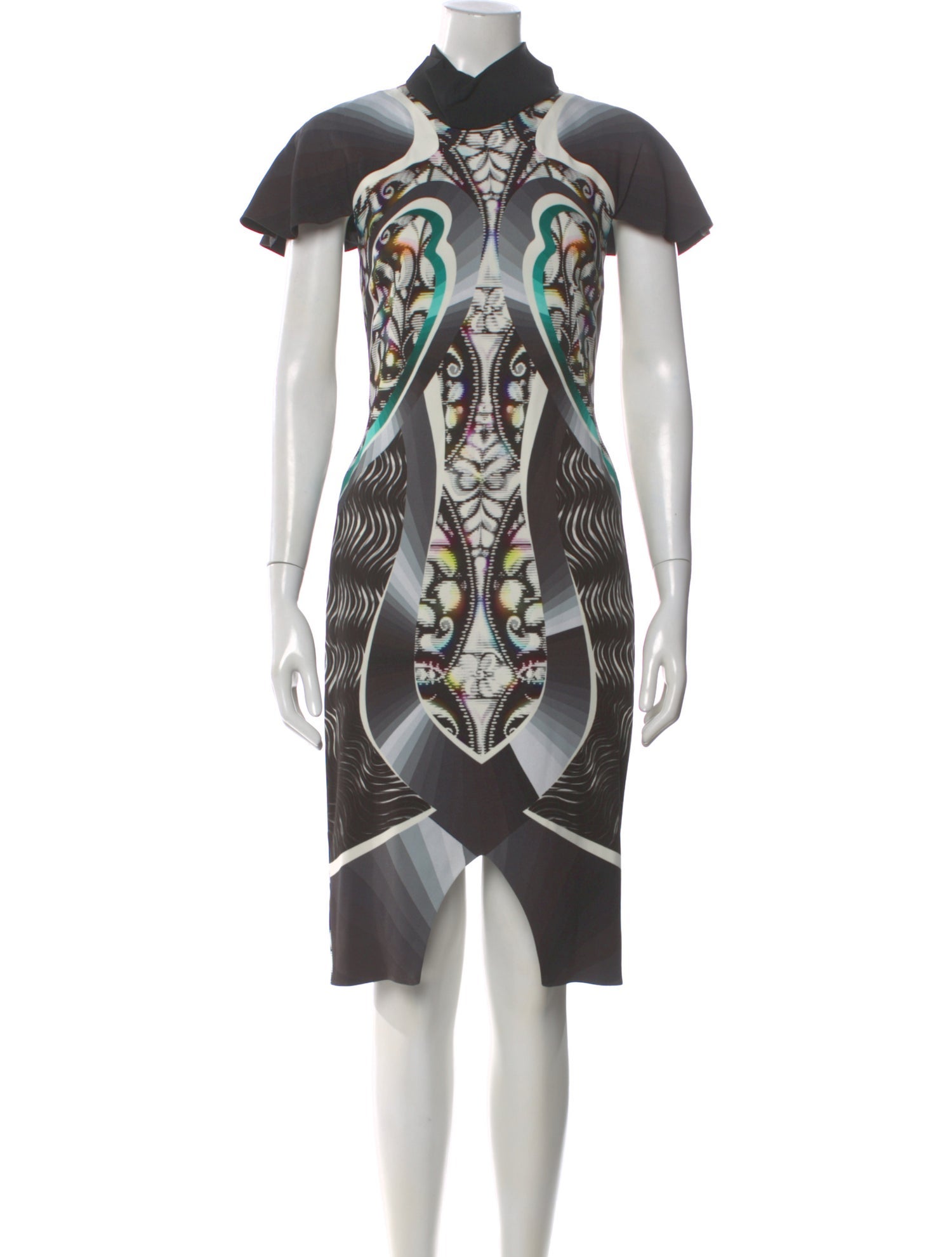 Peter Pilotto Printed Midi Length Dress