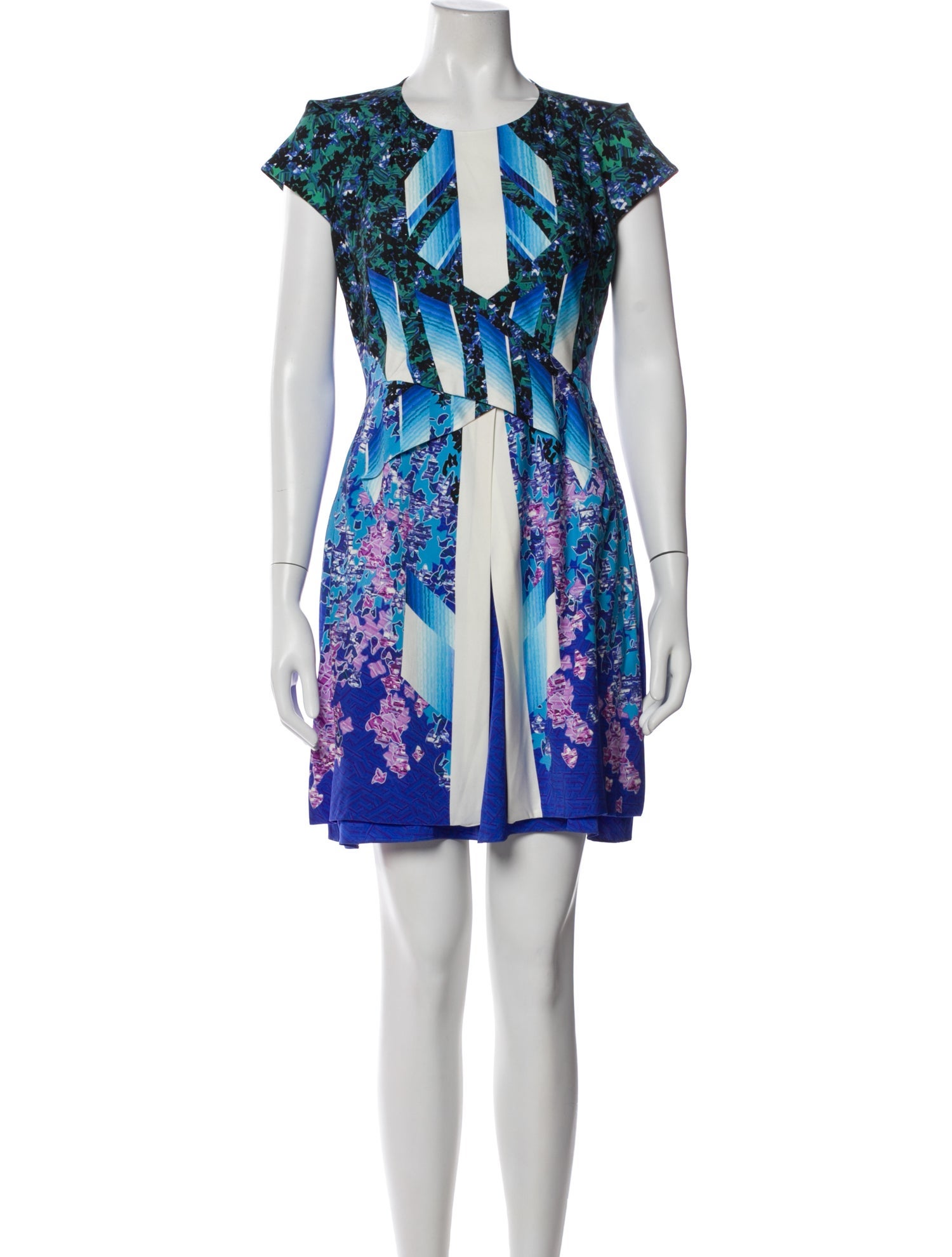 Peter Pilotto Silk Mini Dress