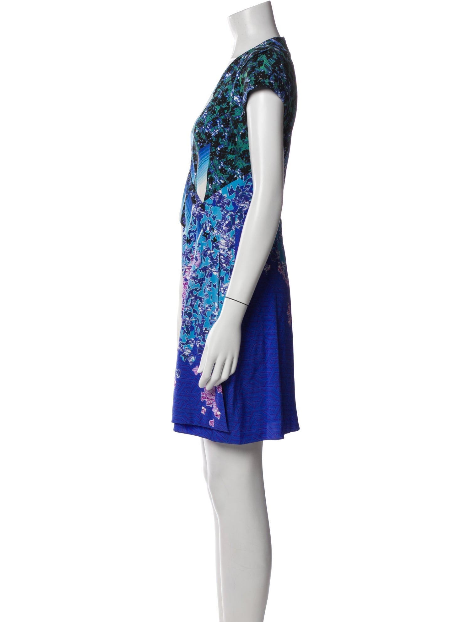 Peter Pilotto Silk Mini Dress