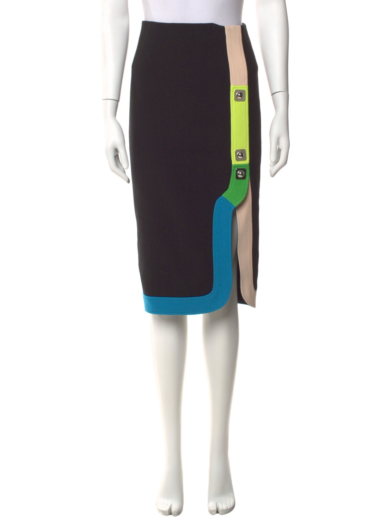 Peter Pilotto Virgin Wool Knee-Length Skirt
