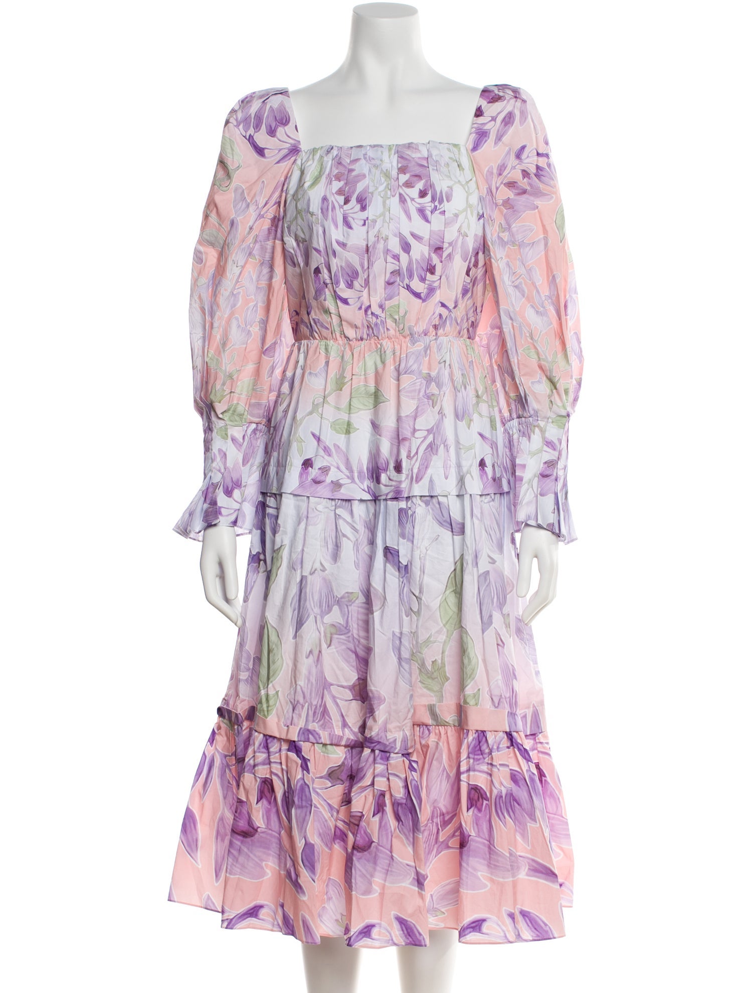 Peter Pilotto Floral Print Midi Length Dress w/ Tags