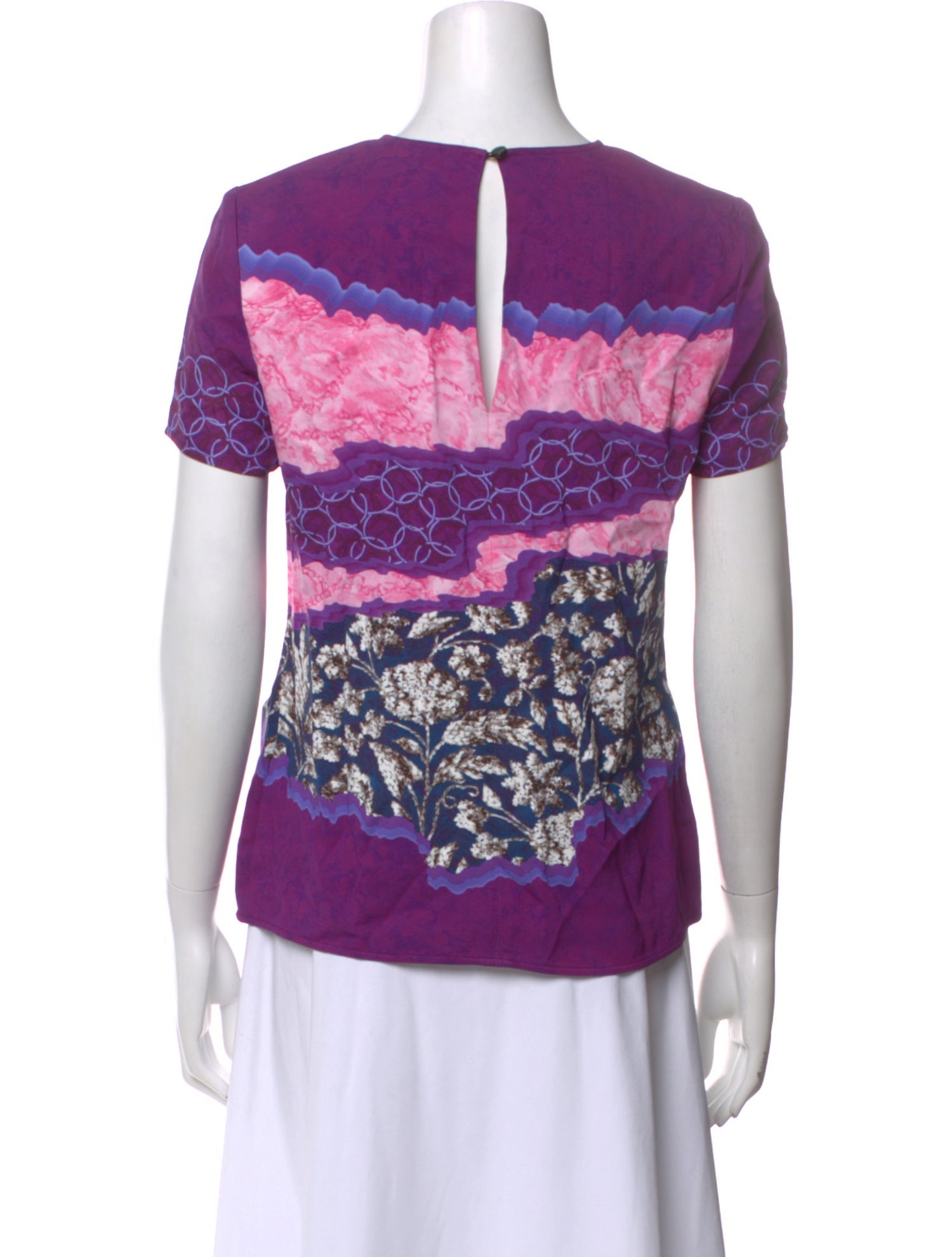 Peter Pilotto Patterned Crew Neck T-Shirt