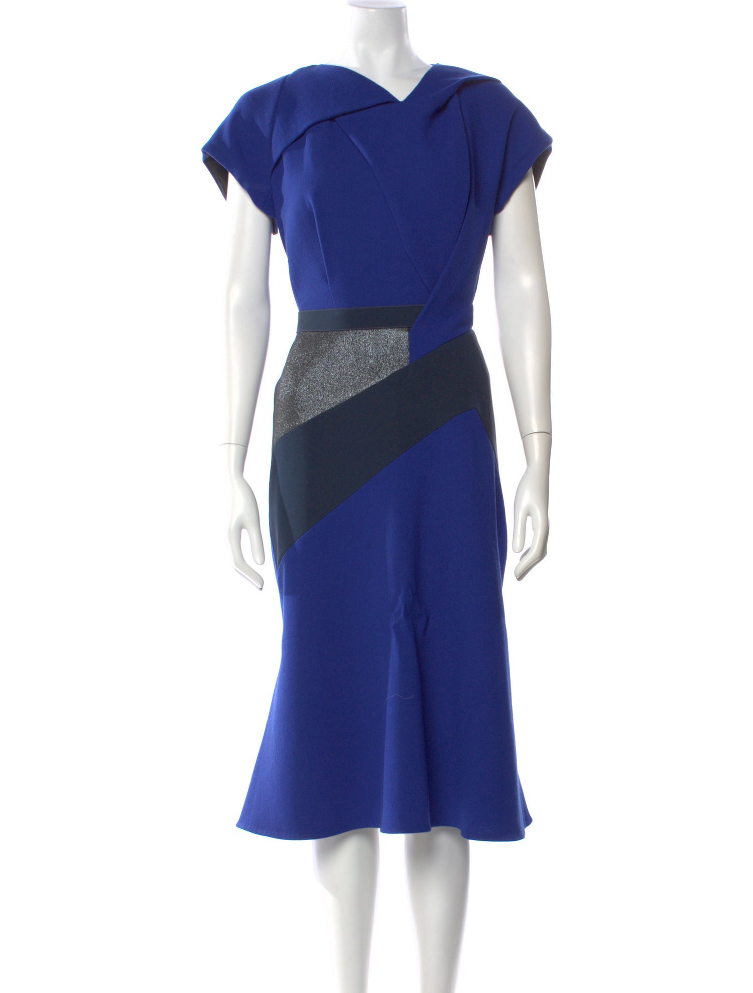 Peter Pilotto Virgin Wool Midi Length Dress