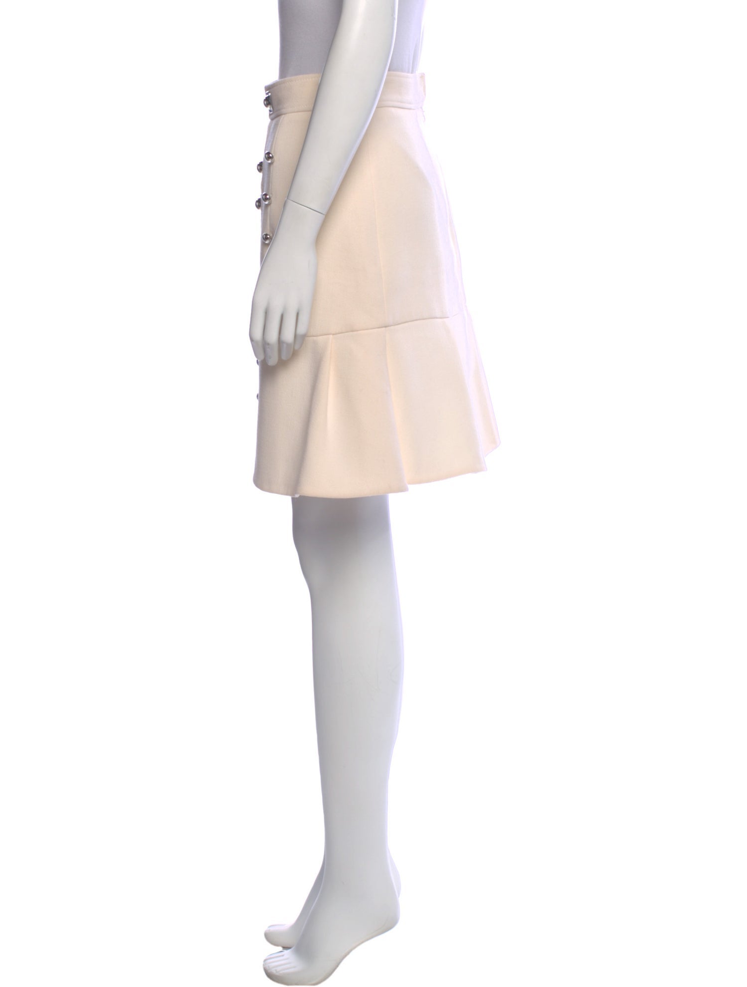 Peter Pilotto Virgin Wool Mini Skirt