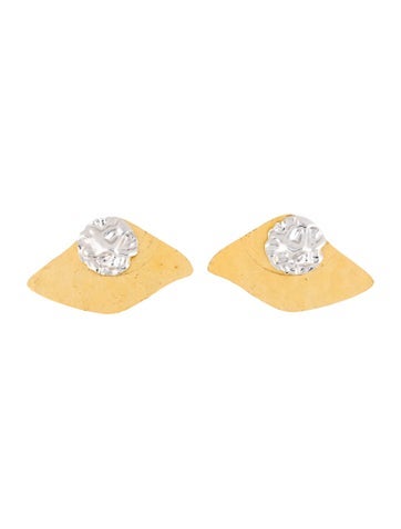 Peet Dullaert Drop Two-Tone Earrings