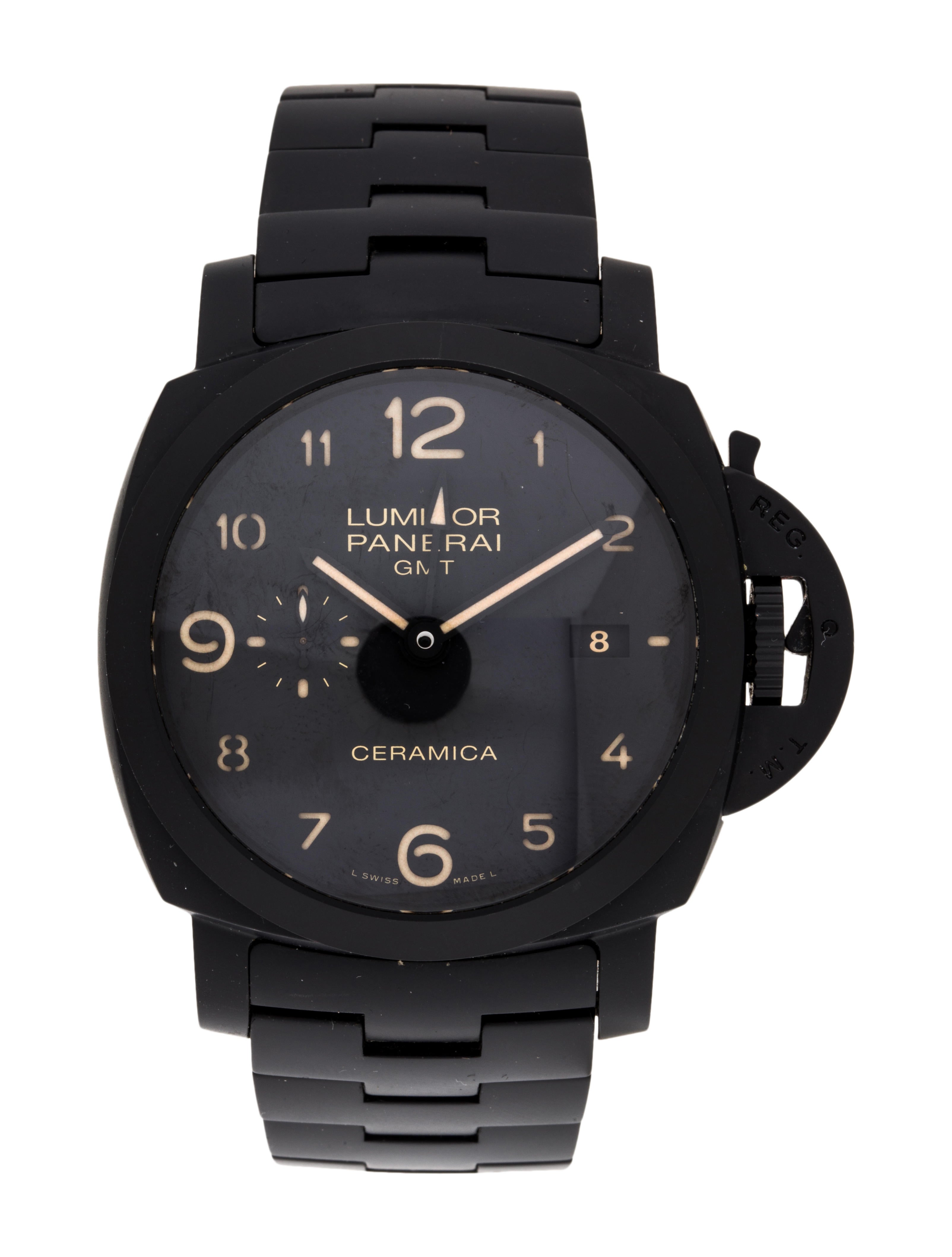 Panerai Luminor 1950 Tuttonero 3 Days GMT Ceramica Watch