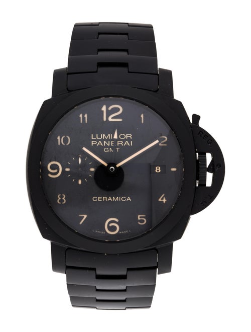 Panerai Luminor 1950 Tuttonero 3 Days GMT Ceramica Watch