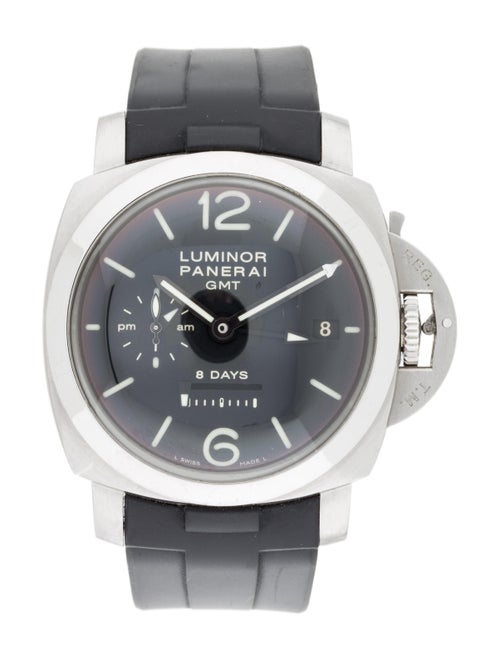 Panerai Luminor 8 Days GMT Watch black