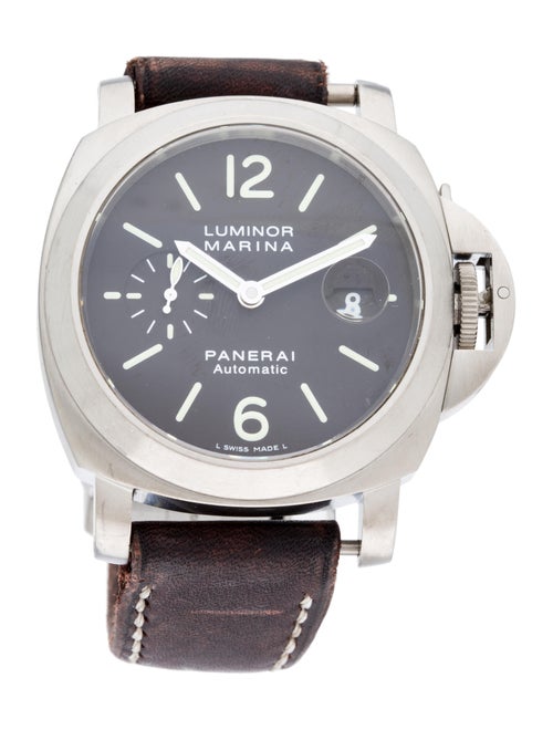 Panerai Luminor Marina Titanium Watch Brown