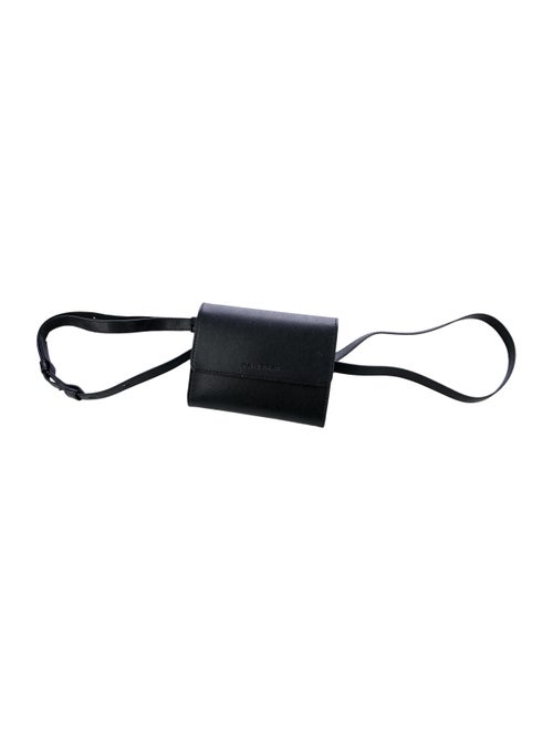 Panerai Leather Waist Bag Black