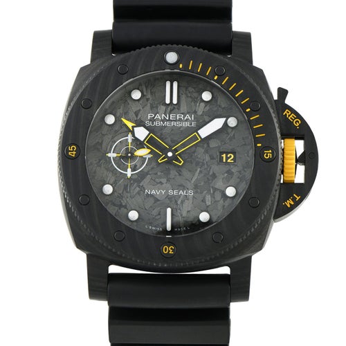 Panerai Submersible GMT Carbotech Navy Seals Watch
