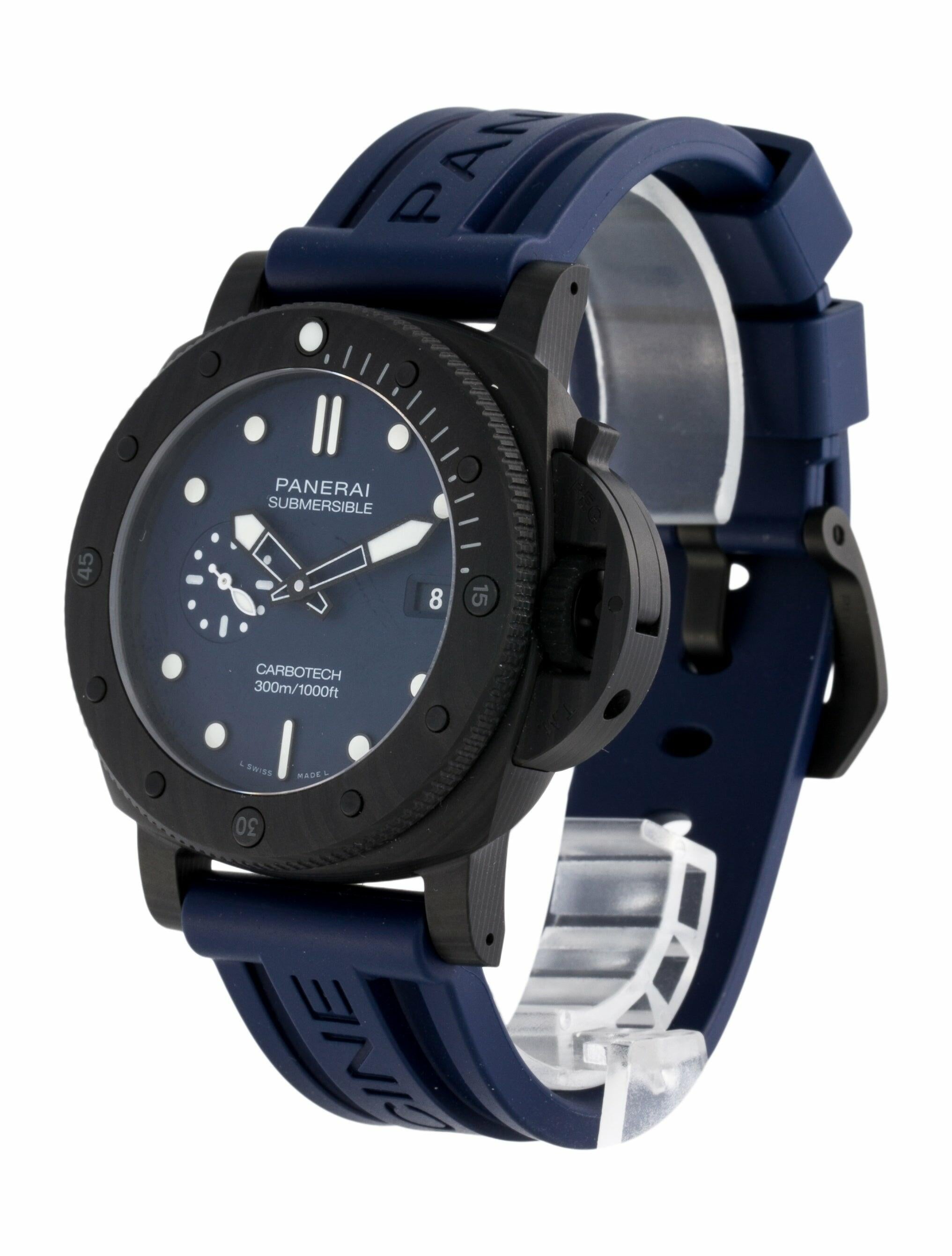 Panerai Submersible QuarantaQuattro Carbotech™ Watch