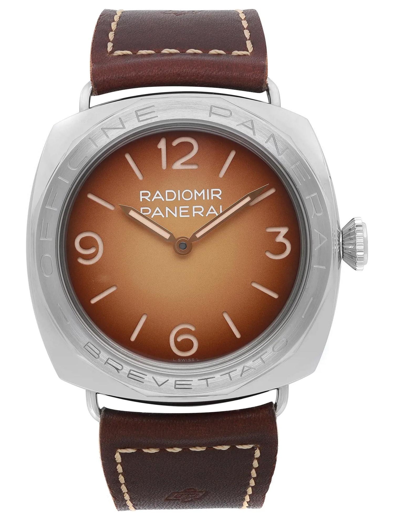 Panerai Radiomir 3 Days Acciaio Brevettato Tropical Watch