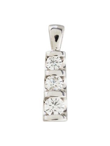 14K Diamond Pendant
