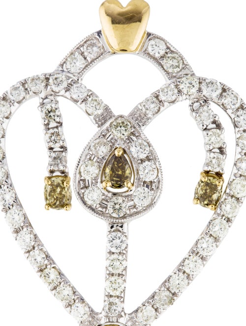 Pendant 18K Diamond Heart Pendant