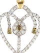 Pendant 18K Diamond Heart Pendant