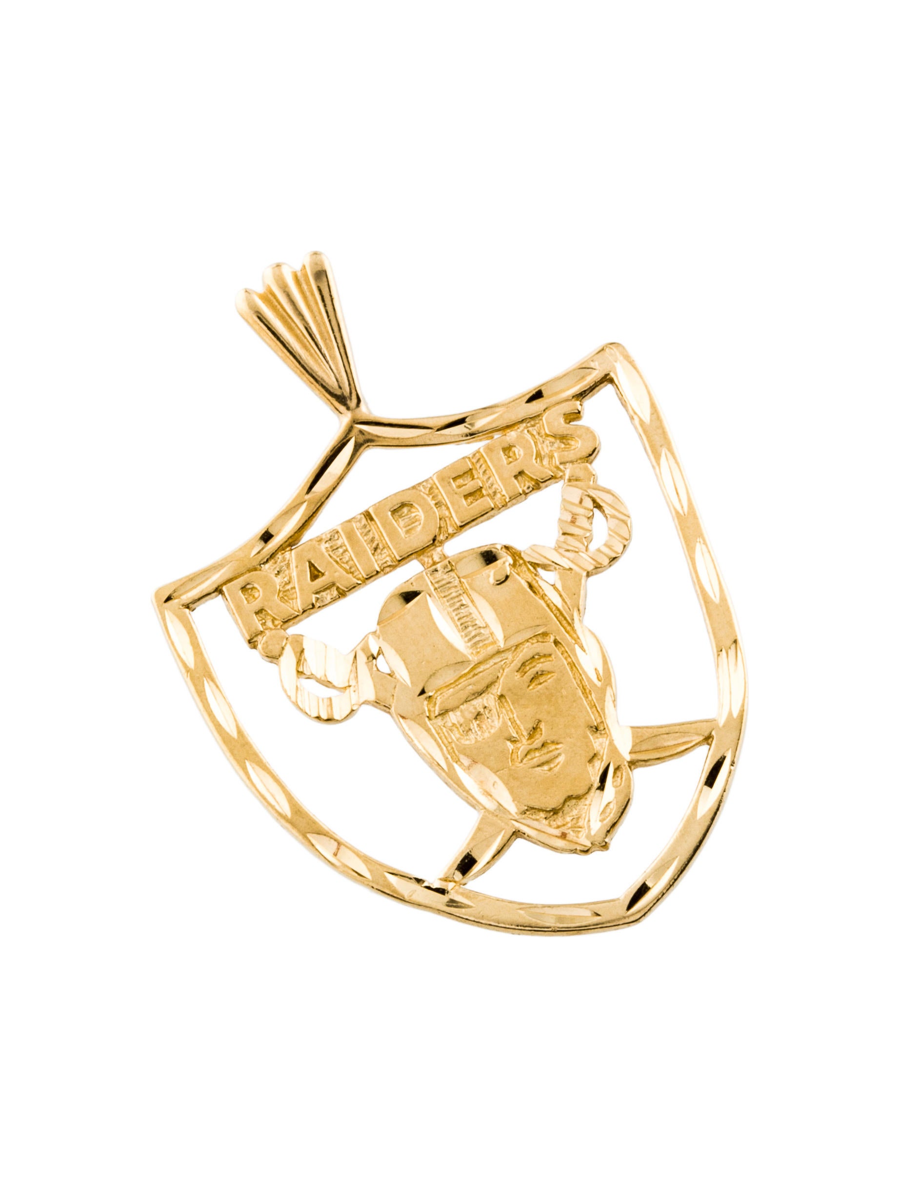 Pendant 14K Raiders Pendant - 14K 